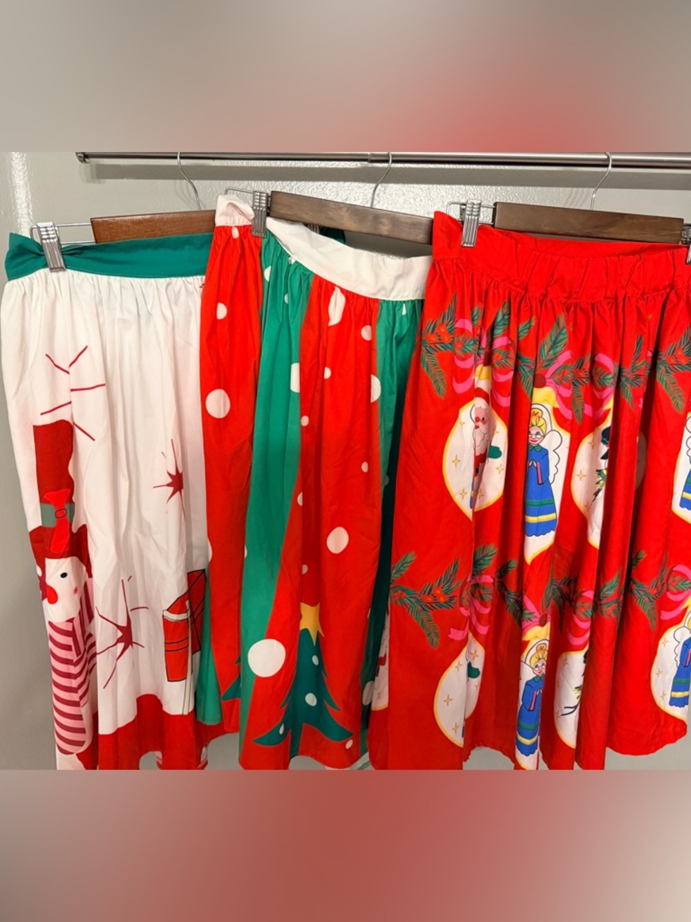Christmas skirts